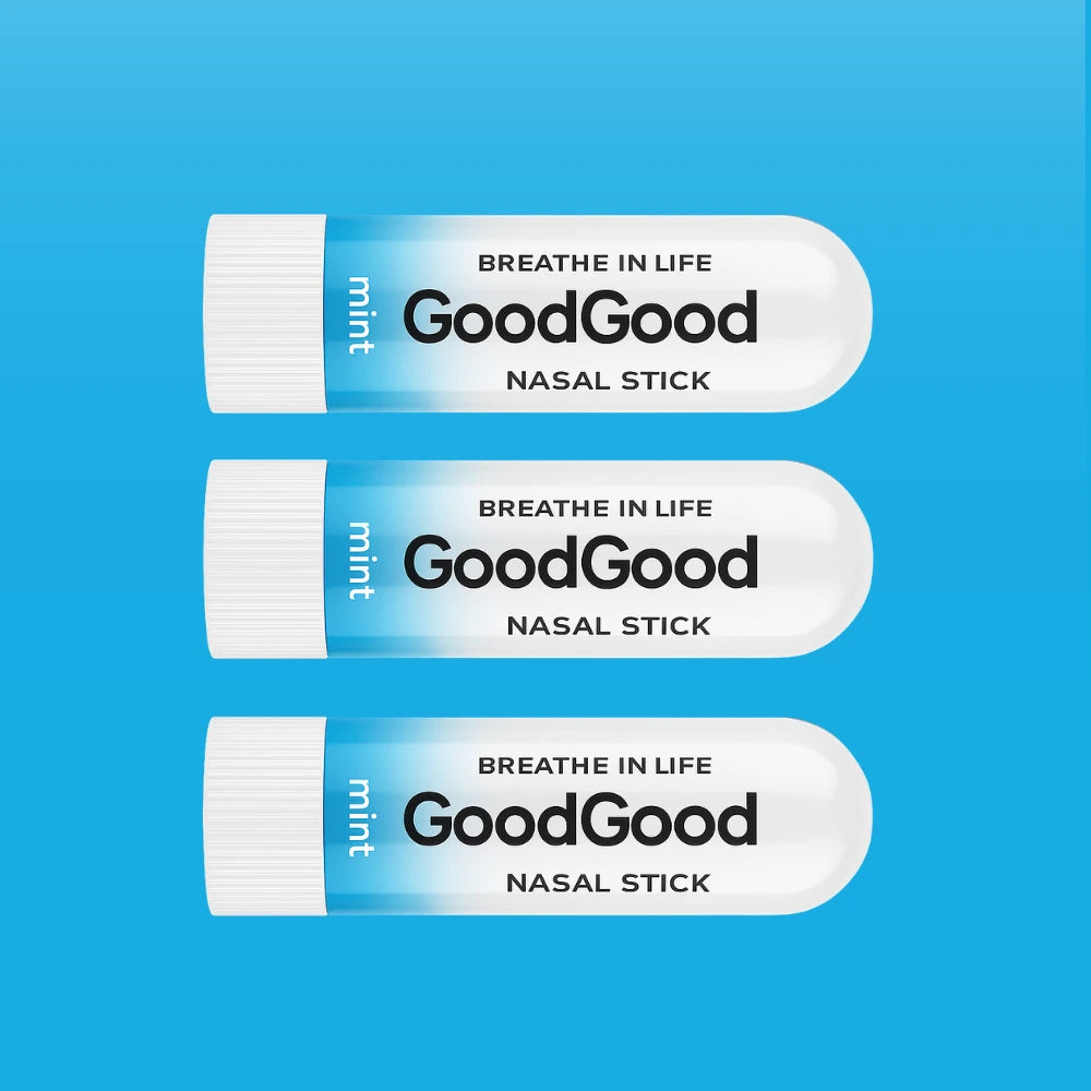 Намаление - Назален стик Освежаваща Мента - GoodGood (3 стика в пакет)
