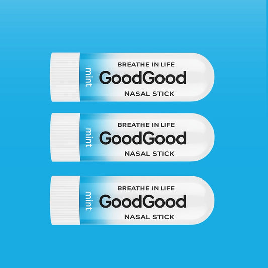 Намаление - Назален стик Освежаваща Мента - GoodGood (3 стика в пакет)