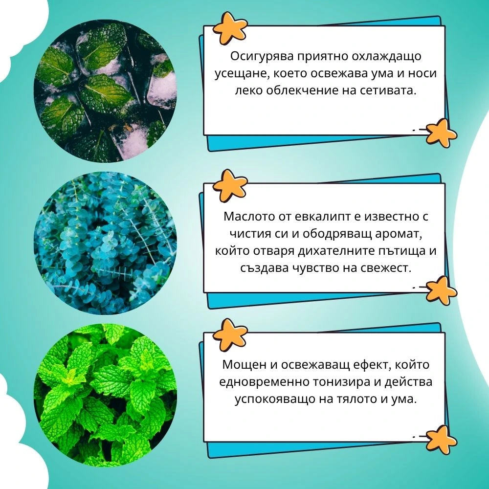 Назален инхалатор Лютива мента - GoodGood (3 стика в пакет)