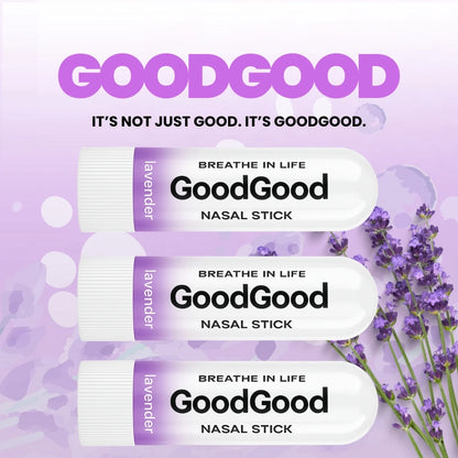Назален инхалатор Лавандула - GoodGood (3 стика в пакет)
