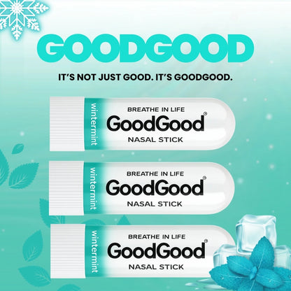 Назален инхалатор Лютива мента - GoodGood (3 стика в пакет)